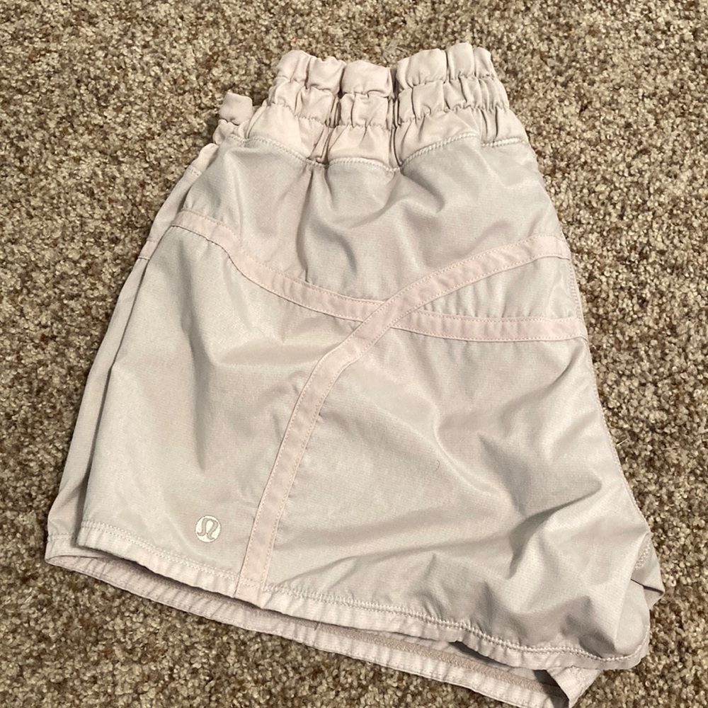 Womens Pink lululemon shorts